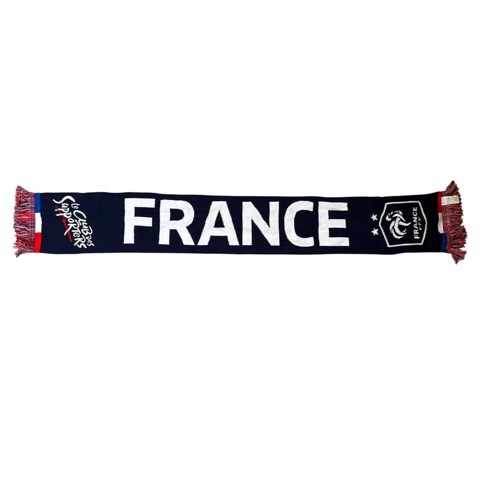 France National‎ Team Multicolor Soccer Scarf One Size
